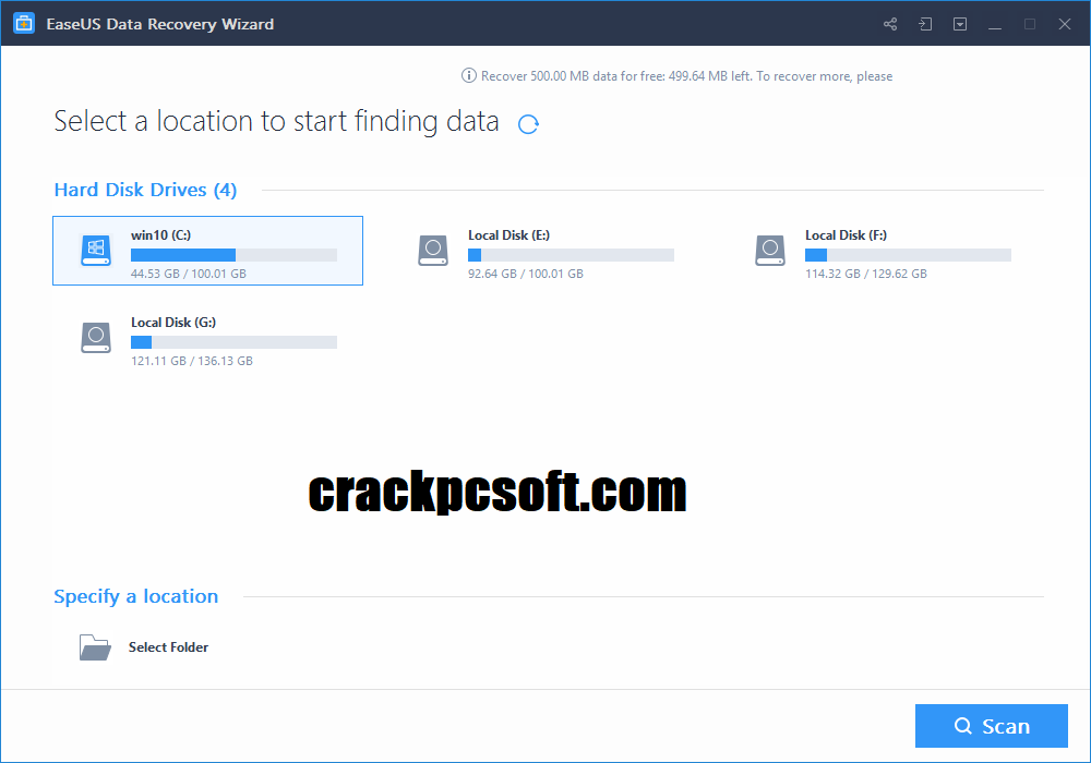 EaseUS Data Recovery Wizard for PC