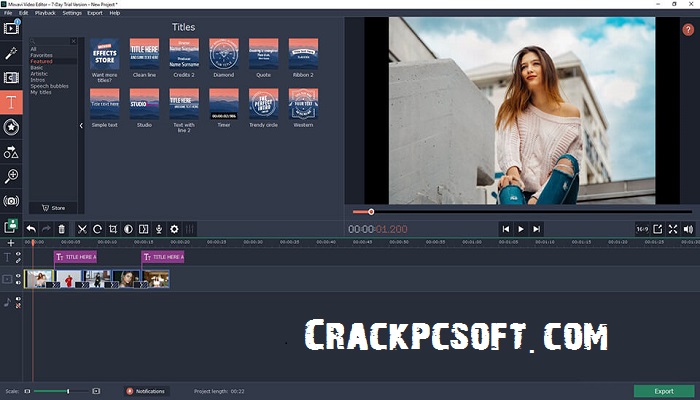 Movavi Video Editor Free Download